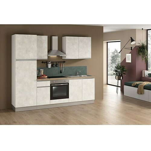 Marinelli Cucine Montažna kuhinja Marina (Širina: 250 cm, S električnim uređajima) Cene