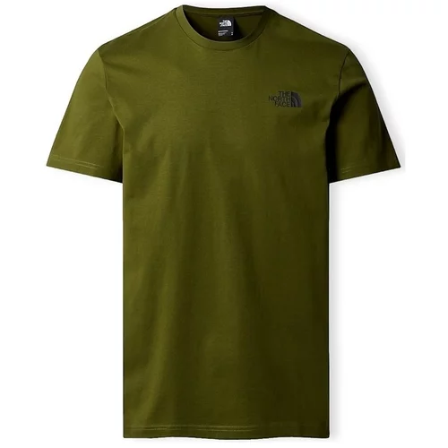 The North Face Majice & Polo majice Redbox Celebration T-Shirt - Forest Olive Zelena