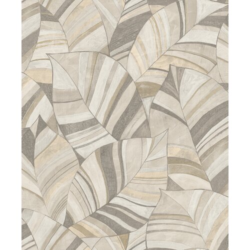 Decoprint Wallcoverings Tapeta Serenity Native Leaves 4 boje Slike