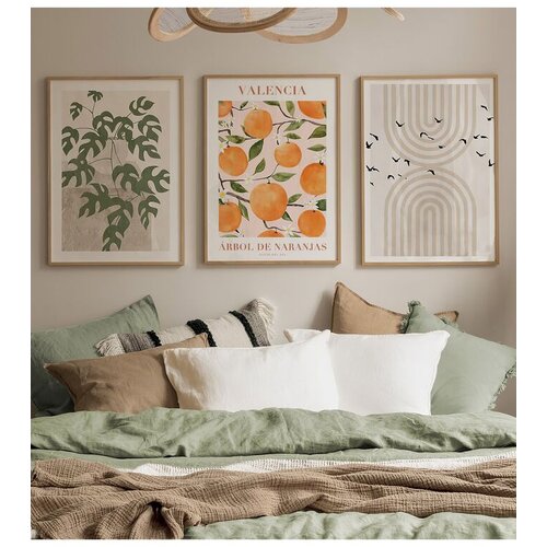 Wallity dekorativna slika Artcerceve2, 33x48cm, 3 dela Slike