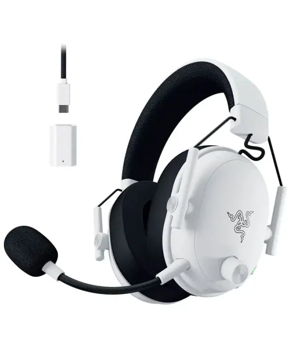 Oblivion gaming oprema Gaming Bežične gaming slu&scaron;alice Razer Blackschark V3 RZ04-04530200-R3M1 White Cene