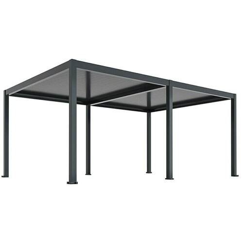 Paviljon Bellano S25 (Do x &Scaron;: 400 x 600 cm, Antracit) Cene