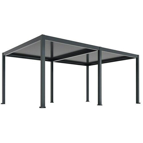 Paviljon Bellano S25 (D x &Scaron;: 400 x 600 cm, Tamno siva) Cijene