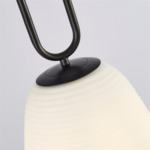 Searchlight 43581-1BK - visilica na sajli elixir 1xE27/60W/230V bela Slike