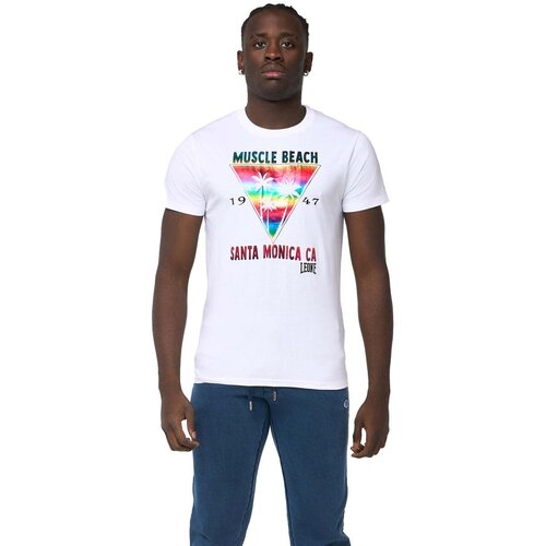 Leone 1947 Majice s kratkimi rokavi Man T-Shirt Beach Bela Cene