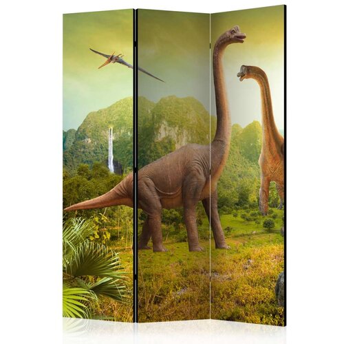  Paravan u 3 dijela - Dinosaurs [Room Dividers] 135x172 Slike