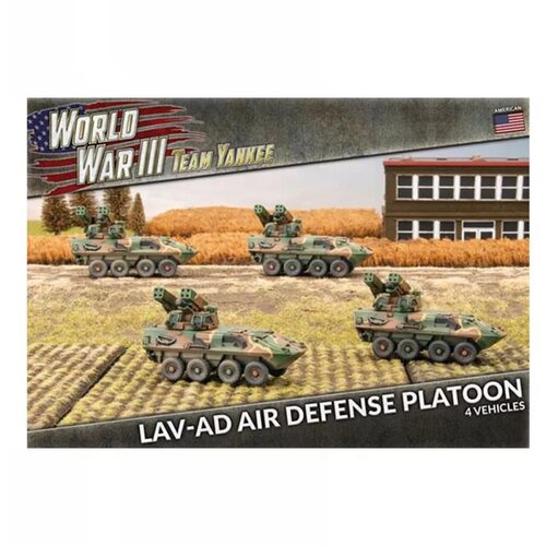 BattleFront LAV-AD Air Defense Platoon (WWIII x4 Tanks Plastic) Cene