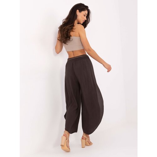 Och Bella Trousers-TW-SP-BI-81378.24P-dark brown Slike