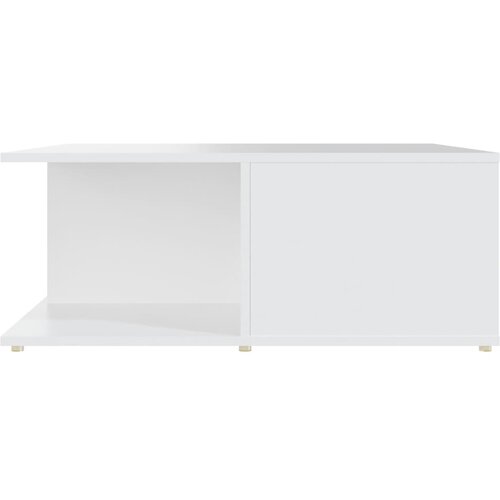  Stolić za kavu bijeli 80 x 80 x 31 cm od konstruiranog drva Slike