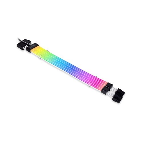 Lian Li Kabel Strimer Plus V2 Dual 8-Pin RGB, PCIe, za grafčno kartico, 30 cm Cene