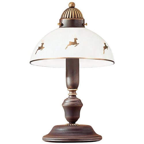  Kolarz 731.73.150 - Stona lampa NONNA 1xE27/75W/230V sa motivom jelena, u boji ružičastog zlata Cene