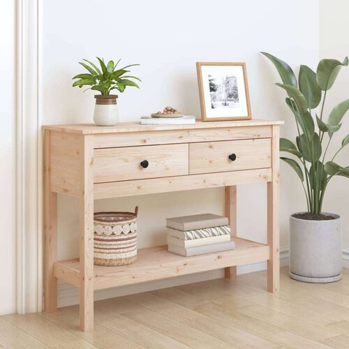  Konzolni stol 100x35x75 cm od masivne borovine Cijene