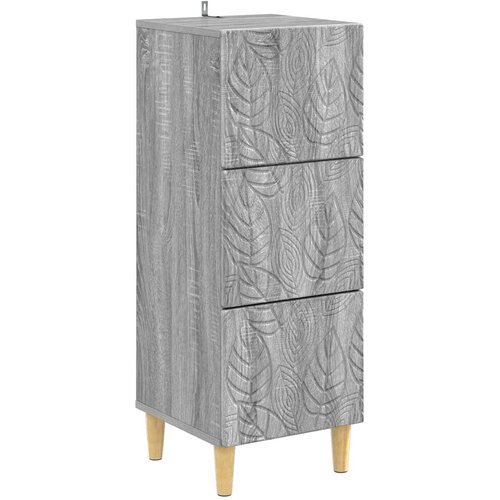  Ormar s ladicama Siva Sonoma 33 x 34,5 x 90 cm Cijene