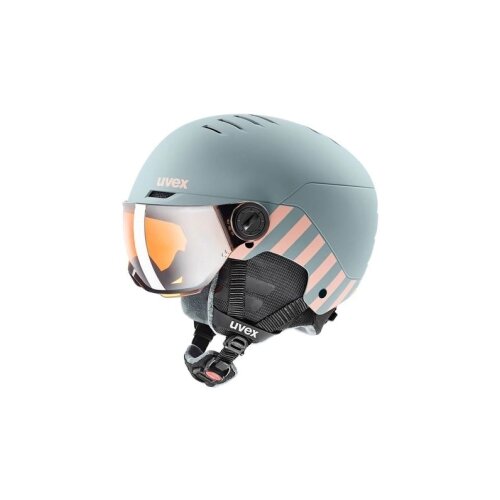  KACIGA UVEX ROCKET JUNIOR VISOR rhino-blush mat S2 Slike