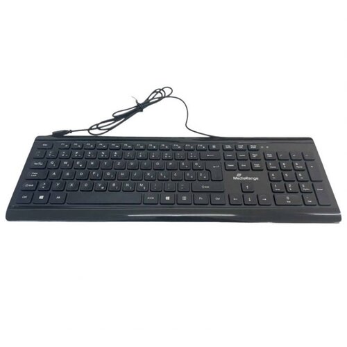  TIPKOVNICA USB MROS101-HRSI SLIM ČRNA Slike