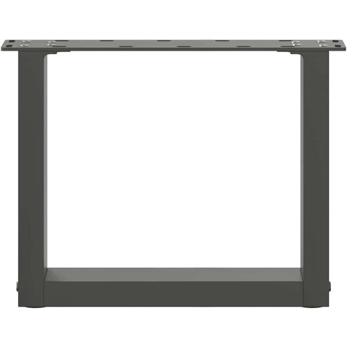  Noge za stolić u obliku slova U 2 kom antracit 30x(30-31) cm Slike