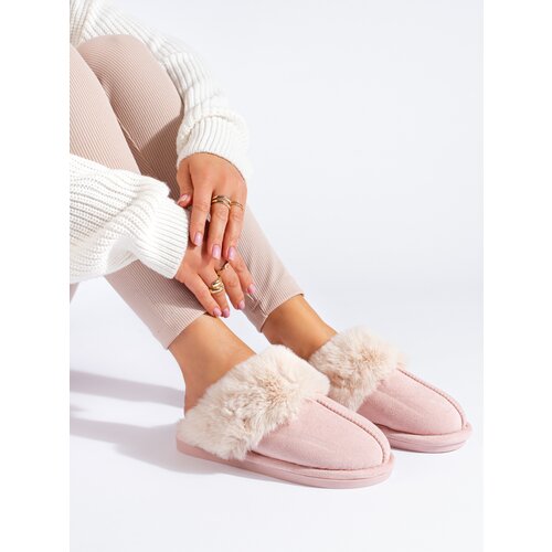 SHELOVET Women's slippers pink Slike