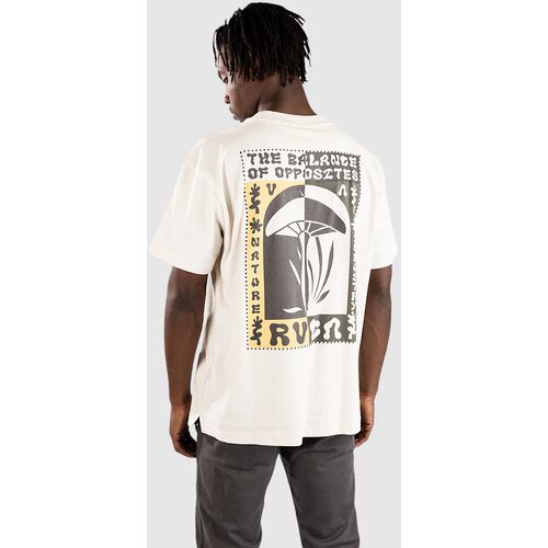 Rvca Decoshroom T-shirt oatmeal heather Cene