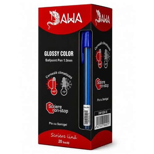  HEMIJSKA OLOVKA GLOSSY COLOR PLAVA 1/20 1.0mm DW10120-07 Cene