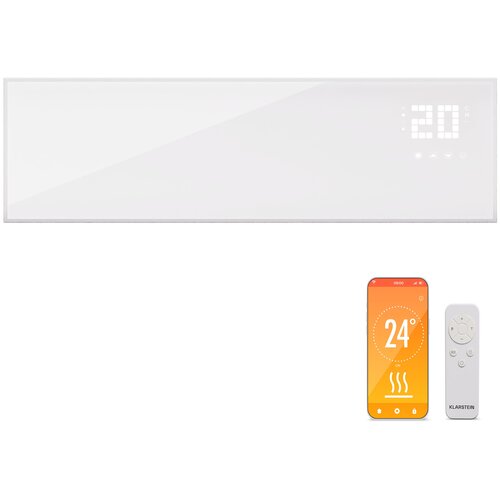 Klarstein Wonderwall Smart Bornholm, infrardeči grelnik, 100x30cm, App 320W Slike