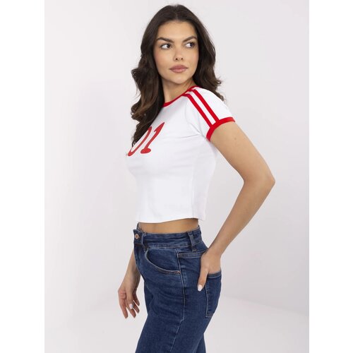 Trendy. ING T-shirt-NM-TS-NG25218.83-white-red Cene