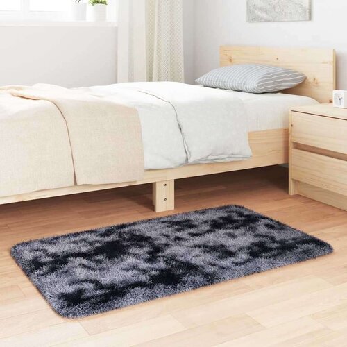  Čupavi tepih s visokim vlaknima tamnosiva 60x100 cm poliester Slike