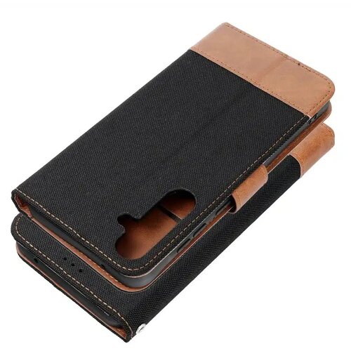 Oem JEANS book-style preklopna maska za Samsung Galaxy A16 5G crna Slike