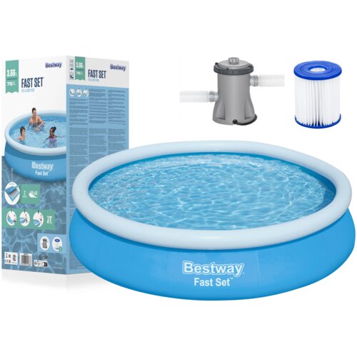  Ekspanzijski bazen 366 x 76 cm Bestway 57274 - modri Cene