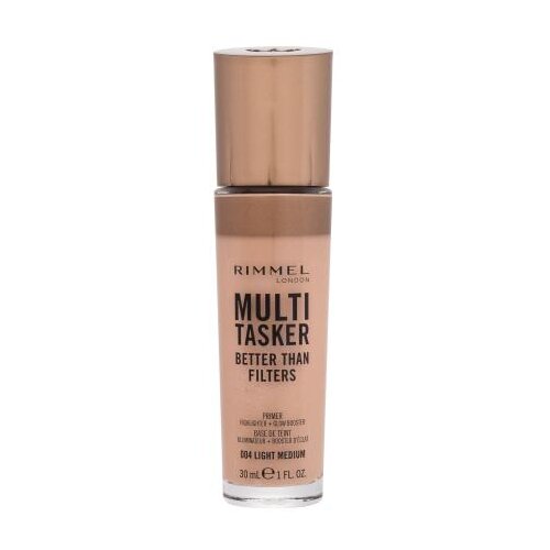 Rimmel London Multi Tasker Better Than Filters vi&scaron;enamjenska iluminirajuća baza za &scaron;minku 30 ml Nijansa 004 light medium Cijene