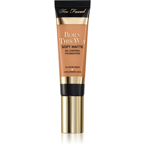 Too Faced Born This Way Soft Matte Foundation matirajući make-up nijansa Warm Beige 30 ml Slike