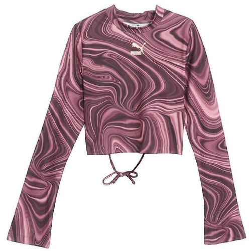 Puma Majice z dolgimi rokavi T-shirt manches longues violet Vijolična Cene
