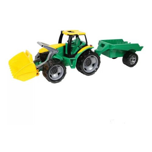 Lena igračka maxi traktor sa lopatom i prikolicom ( A052494 ) Slike