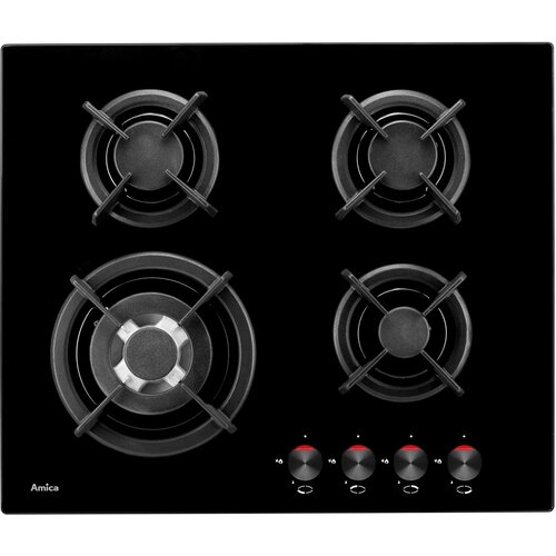 Amica PG6411SR hob Black Built-in Gas 4 zone(s) Slike
