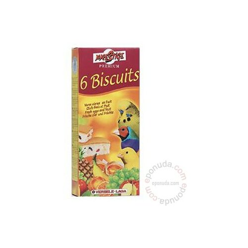 Prestige poslastica za ptice Biscuit Fruit keksići, 6 kom Slike