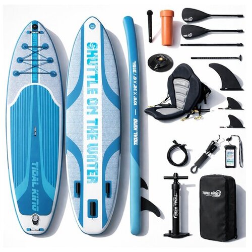 Tidal_King Tidal King SUP Daska na naduvavanje Premium L 320x81x15cm Cene