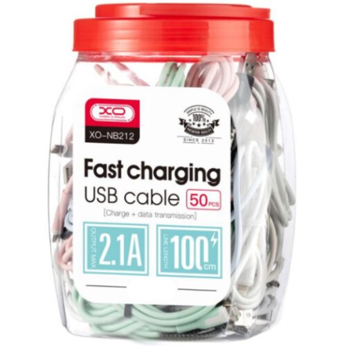 USB kabal XO NB212 USB &ndash; USB-Micro 1,0 m 2,1A 50/1 Cijene
