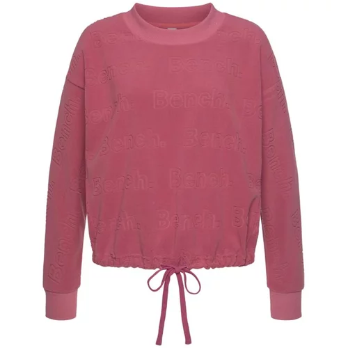 Bench Sweater majica tamno roza
