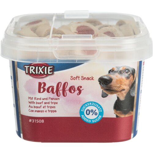 Trixie poslastica za pse soft snack baffos 140g 31508 Slike