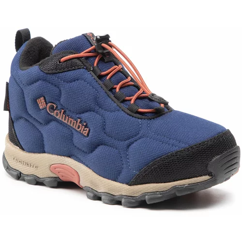 Columbia Trekking čevlji Youth Firecamp™ Mid 2 Wp BY1201 Blue Shadow/Rusty 415