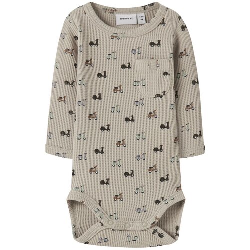 name it bodi DR 13246571 NBMNOOTER LS BODY M smeđa 68 Cijene