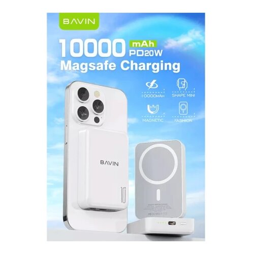 BAVIN Magsafe Magnetic Power bank 10 000mAh - PC1016 ( 90324 ) Slike