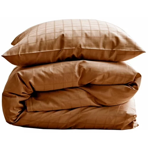 Södahl Narančasta pamučna posteljina za krevet za jednu osobu 135x200 cm Clear -