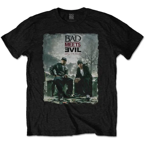 Bad Meets Evil Košulja Burnt Unisex Black L