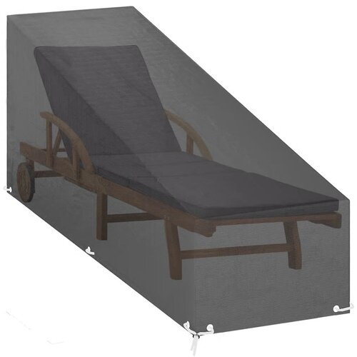  Navlaka za ležaljku s 12 u&amp;scaron;ica 200x65x35/60 cm od polietilena Slike
