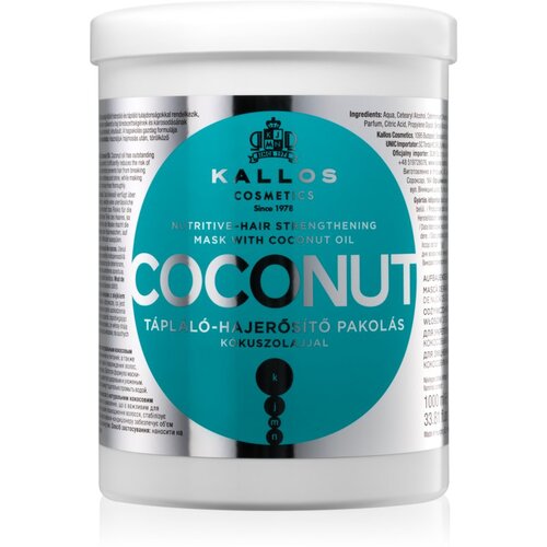 Kallos Cosmetics Coconut Maska za kosu, 1000ml Cene