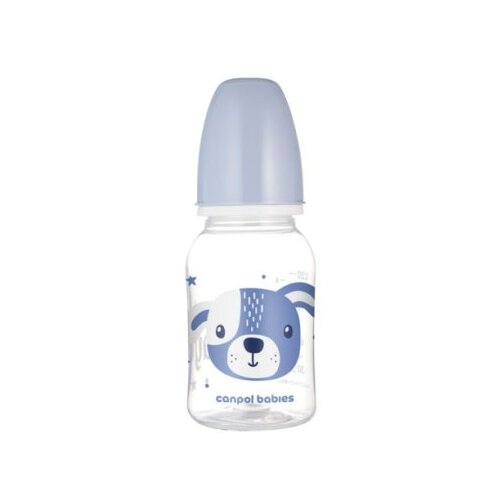 Canpol babies flasica cute animals 120ml (11/851) - blue ( 11/851_blu ) Cene