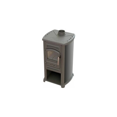 Bella Thalia Forte Peć na čvrto gorivo, 6.2 kW, Siva Slike