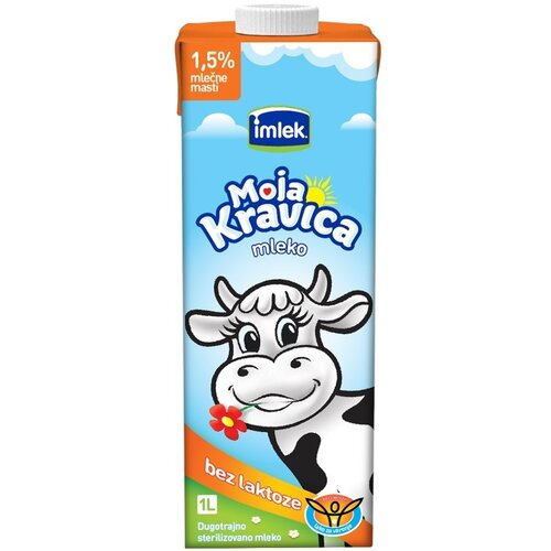 Moja kravica Dugotrajno mleko IMLEK bez laktoze 1,5%mm 1l Cene