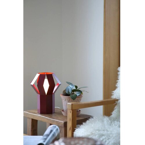 Marksl&amp;ouml;jd 109150 - Stona lampa OCTA 1xE27/60W/230V bordo Slike