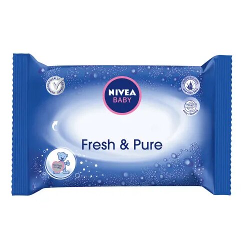NIVEA ZA BEBE I DECU Nivea baby vlažne maramice fresh&pure 63kom Cijene